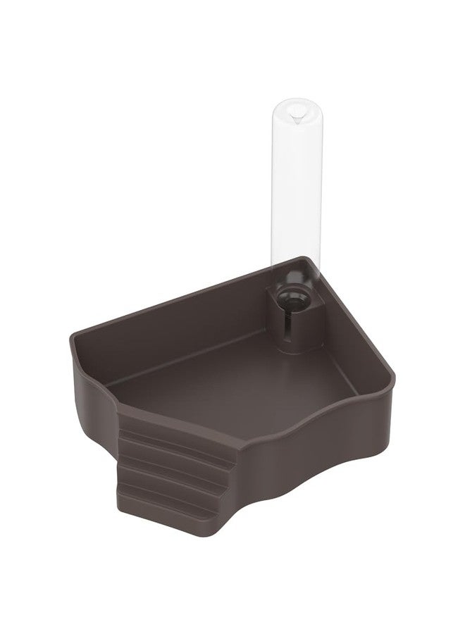 Flushbay Reptile Water Feeder Automatic Water Dispenser with Ramp Extra Large Reptile Bathing Pool for Gecko, Snake, Turtle, Bearded Dragon, Lizard Bath Aquarium Ornament - Image 1